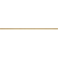 Tubadzin Reflection Strip Glass Gold 2.3x59.8