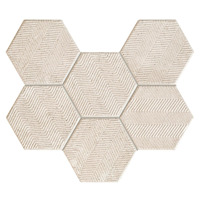 Tubadzin Sfumato Mosaic Hex 22.1x28.9