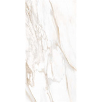 Керамогранит Tuscania Ceramiche White Marble Calacatta Oro Lapp Rett 61x122.2