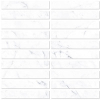Керамогранит Vallelunga Carrara Mosaico 3X15 30x30