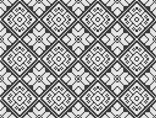 Керамогранит Vallelunga Cava Mosaico Fiore 1.5x1.5 30x30