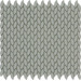 Стекло Vallelunga Cube Grey Rice 28.5x30.5