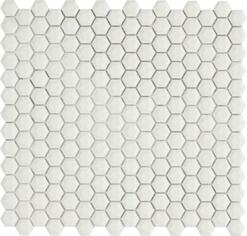 Стекло Vallelunga Cube White Hex 28.5x30.5