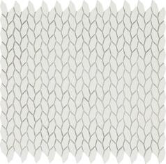 Стекло Vallelunga Cube White Rice 28.5x30.5