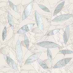 Керамогранит Vallelunga Cut On Size Arredo Foglie Calacatta Argenta 240x240