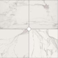 Керамогранит Vallelunga Cut On Size Composizione Calacatta 120x120