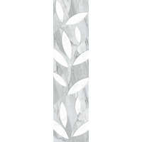 Керамогранит Vallelunga Cut On Size Composizione Foglie Argenta Carrara 60x240