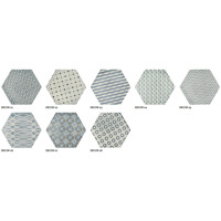 Керамогранит Vallelunga Hextie Decoro 8 Random Patterns 34.5x40