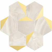 Керамогранит Vallelunga Nolita Esagona Triangolo Ambra Oro 30x28