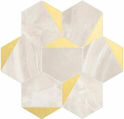 Керамогранит Vallelunga Nolita Esagona Triangolo Ambra Oro 30x28