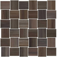 Керамогранит Vallelunga Opus Mosaico Intreccio Noce 30x30
