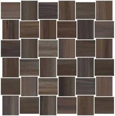 Керамогранит Vallelunga Opus Mosaico Intreccio Noce 30x30