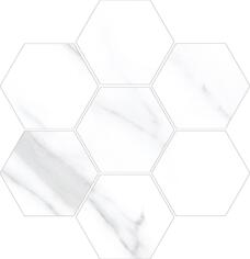Керамогранит Vallelunga Statuario Esagona 30x28