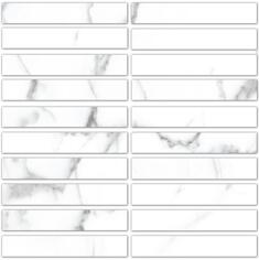 Керамогранит Vallelunga Statuario Mosaico 3X15 30x30