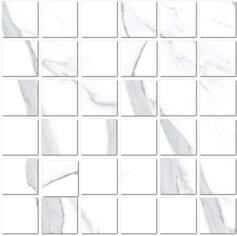 Керамогранит Vallelunga Statuario Mosaico 5X5 30x30