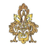 Керамогранит Versace Alphabet Lettera Bianca A 14.5x19.4