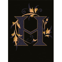 Керамогранит Versace Alphabet Lettera Nera H 14.5x19.4