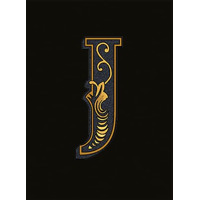 Керамогранит Versace Alphabet Lettera Nera J 14.5x19.4