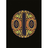 Керамогранит Versace Alphabet Lettera Nera O 14.5x19.4