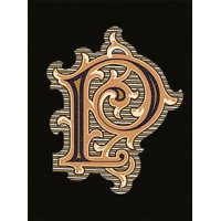 Керамогранит Versace Alphabet Lettera Nera P 14.5x19.4