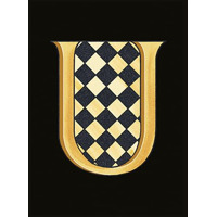 Керамогранит Versace Alphabet Lettera Nera U 14.5x19.4