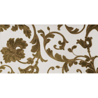 Керамогранит Versace Emote Pannello Barocco Bianco-Oro 39x78