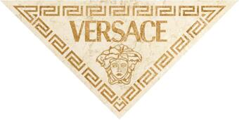 Керамика Versace Firma Triangolo Gold Pvd 9.5x4.8