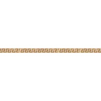 Керамика Versace Olympus Listello Greca Oro Bianco 2.5x50