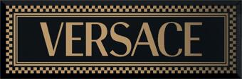 Керамика Versace Solid Gold Firma Black 20x60