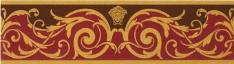 Керамика Versace Vanitas Fascia Classica Rosso 11x39.4