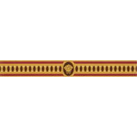 Керамика Versace Vanitas Fascia Classica Rosso 4.7x39.4