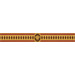 Керамика Versace Vanitas Fascia Classica Rosso 4.7x39.4