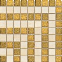 Керамика Versace Vanitas Girospecchio Greca Gold Beige 9.8x9.8