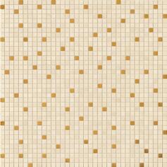Керамика Versace Vanitas Mosaico Random Gold Beige 39.4x39.4