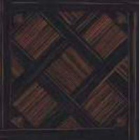 Керамогранит Versace Villa Ebano Nero-Roso Cassettonato Intreccio Lappato 58.5x58.5