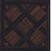 Керамогранит Versace Villa Ebano Nero-Roso Cassettonato Intreccio Lappato 58.5x58.5