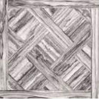 Керамогранит Versace Villa Ziricote Bianco-Nero Cassettonato Intreccio Lappato 58.5x58.5