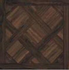 Керамогранит Versace Villa Ziricote Marrone Cassettonato Intreccio Lappato 58.5x58.5