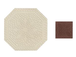 Камень Via Special Issue Octagon Oct 51041 - Einleger 7Cm 52041-34 17x17