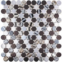 Vidrepur Circle AQUA BLACK MIX