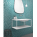 Vidrepur Hexagon DIAMOND 370D TURQUOISE - фото в интерьере