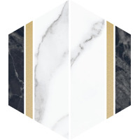 Керамогранит Villeroy Boch Nocturne Multicolor Decor Full Lappato Rect 20x23