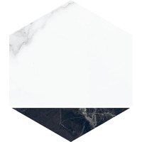 Керамогранит Villeroy Boch Nocturne White Decor Full Lappato Rect 20x23