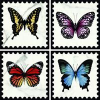 Керамика Villeroy Boch Victorian By Mary Katrantzou Бабочки Белые Set 4 Pcs 20x20