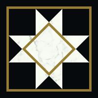 Керамика Villeroy Boch Victorian By Mary Katrantzou Черно-Белый 45 20x20