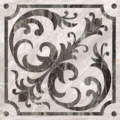 Керамогранит VitrA Bergamo Класический Микс Декор Теплая Гамма ЛПР 60x60