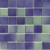 Керамогранит VitrA Colorline Dark Blue-Green Mix 8 Glossy Nn 5x5 30x30