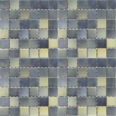 Керамогранит VitrA Colorline Green-Blue Mix 1 Glossy Dm 2.5x2.5 30x30