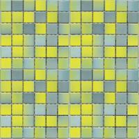 Керамогранит VitrA Colorline Yellow-Blue Mix 4 Glossy Dm 2.5x2.5 30x30