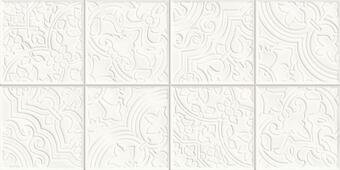 VitrA CraftMix Cream Scored Artisan Decor Patchwork Glossy 30x60